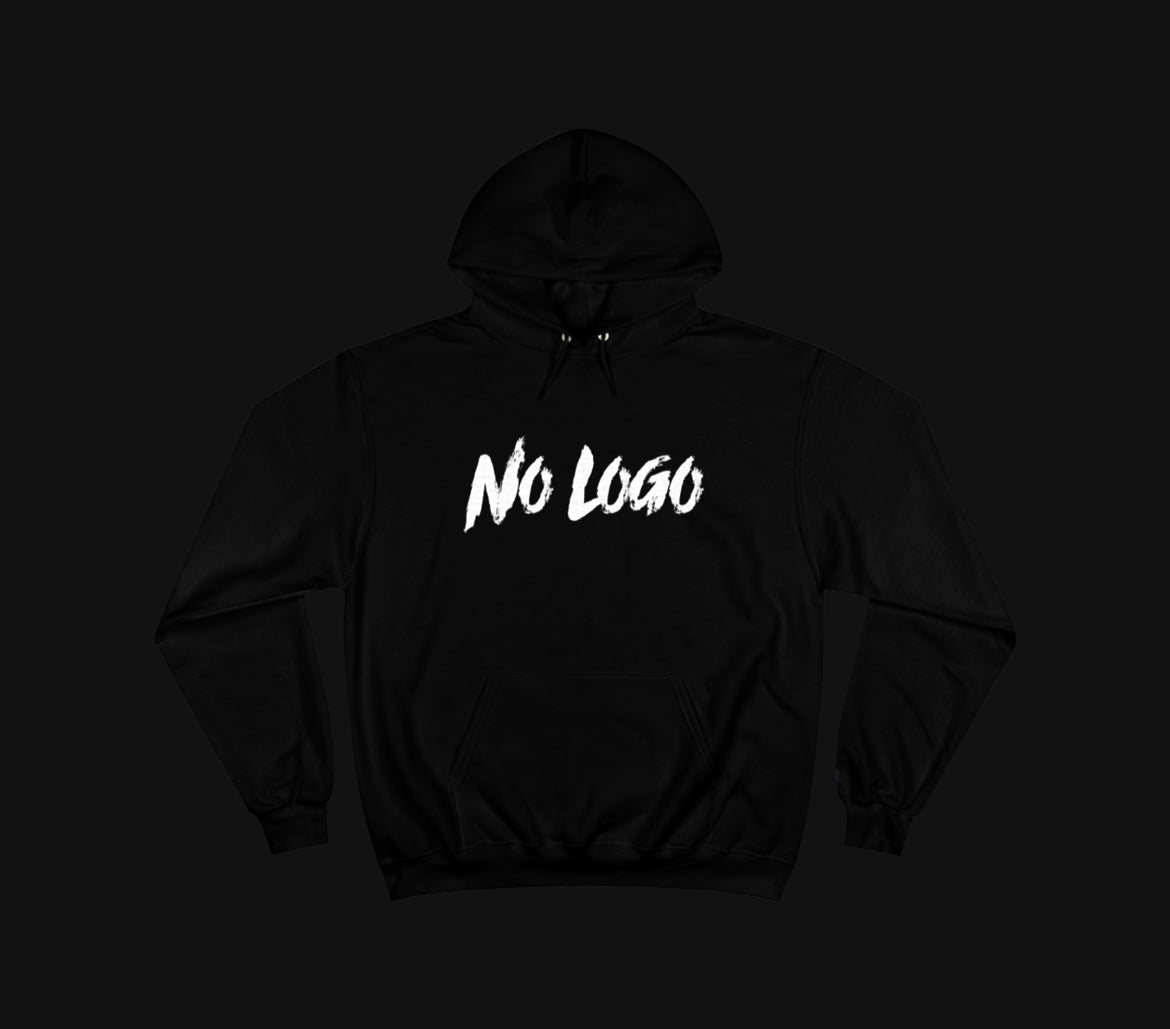 "No Logo" Hoodie (Black)